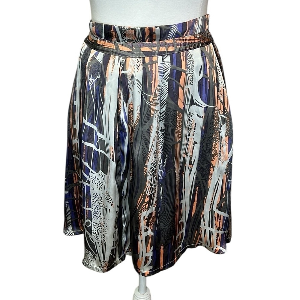 BYSI Abstract Print Skirt